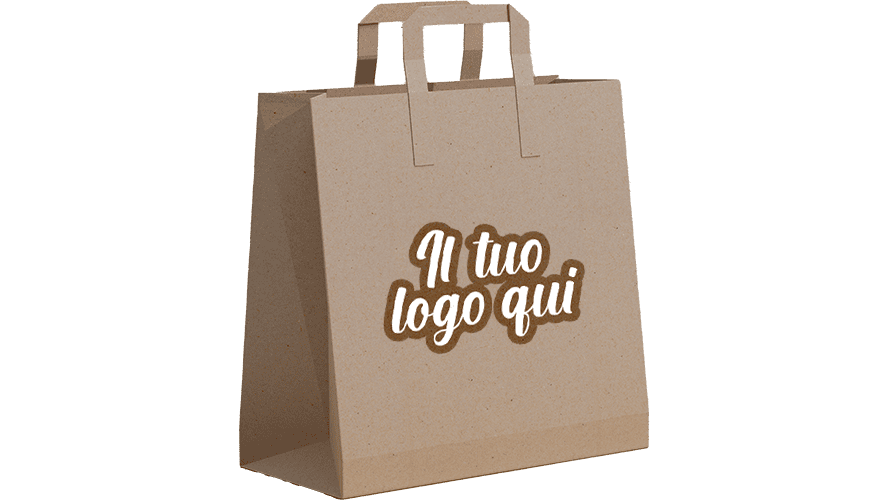 mockup paper bag